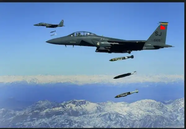 Air Force Fighter Jets Destroy Boko Haram Logistics Base In Sambisa Forest.